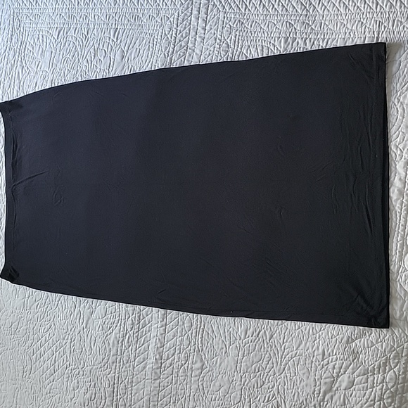 Divided Dresses & Skirts - Divided by H&M  Black Long Cotton Pull-up skirt Size XL